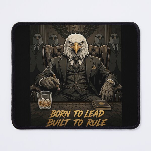 Item preview, Born to Lead Built to Rule Eagle Mafia Boss designed and sold by MagicArtzz.