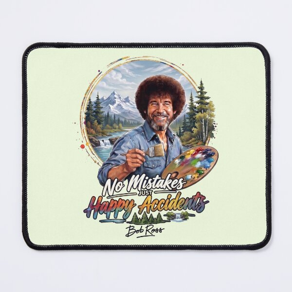Item preview, Bob Ross No Mistakes Just Happy Accidents  designed and sold by Karamram Studio.