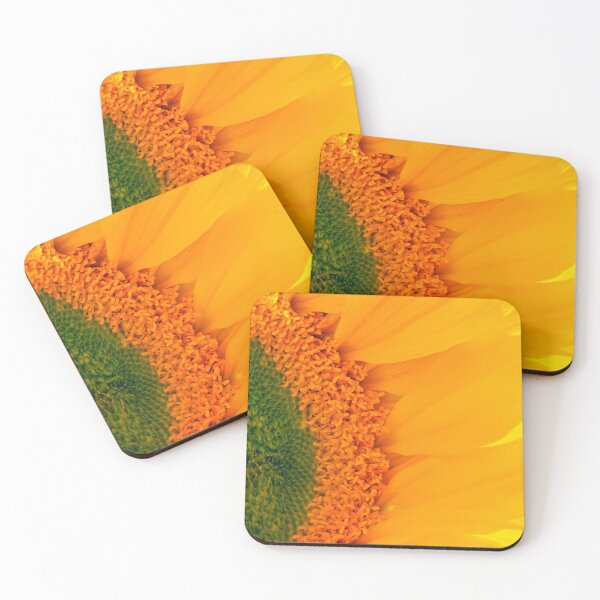 Item preview, A Gorgeous Sunflower Macro Closeup designed and sold by JonnaHurmerinta.