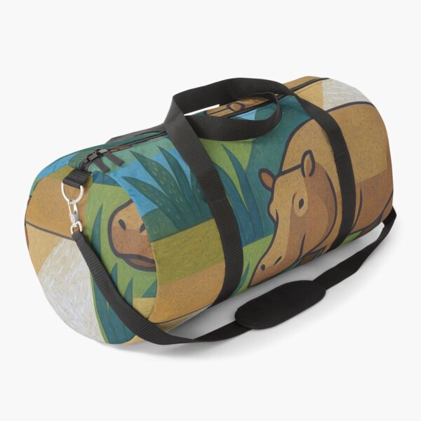 Item preview, Hippo, an artistic cubist illustration. designed and sold by GalleryKauffeld.