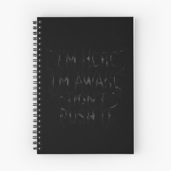 Item preview, I'm Here I'm Awake Don't Push It Grumpy Introvert Quote Warning Statement designed and sold by PopStars1993.