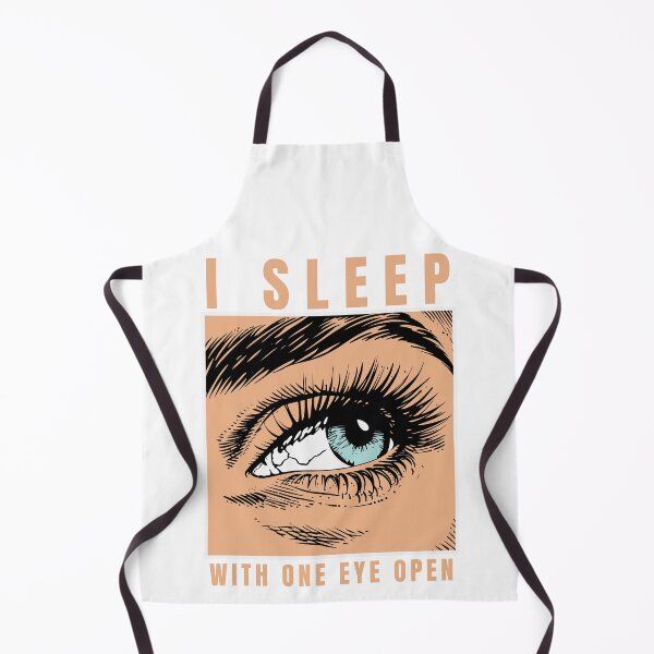 Item preview, I Sleep with One Eye Open designed and sold by Meridian Threads.