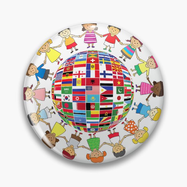 Artikelvorschau, T-Shirt „Flaggen der Welt – Kulturelle Vielfalt für Kinder rund um den Globus“ (Größe S) entworfen und verkauft von RoReshop.