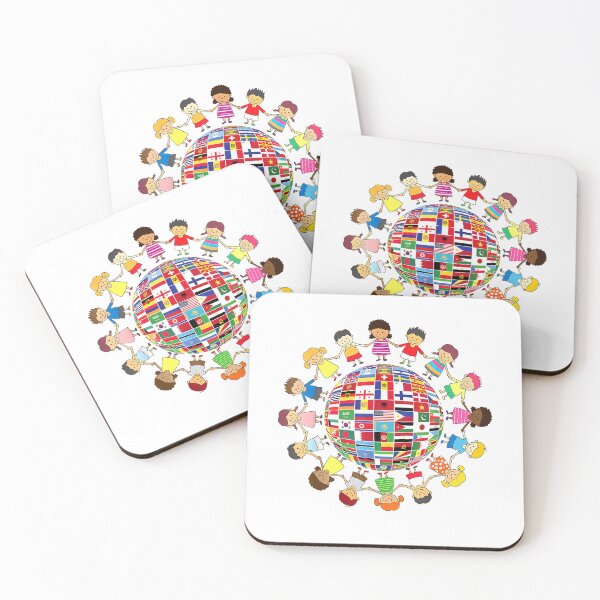 Item preview, Flags of The World Cultural, Diversity Kids Around The Globe T-Shirt Small designed and sold by RoReshop.
