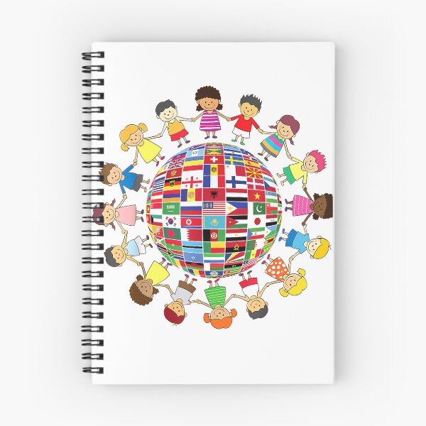 Item preview, Flags of The World Cultural, Diversity Kids Around The Globe T-Shirt Small designed and sold by RoReshop.