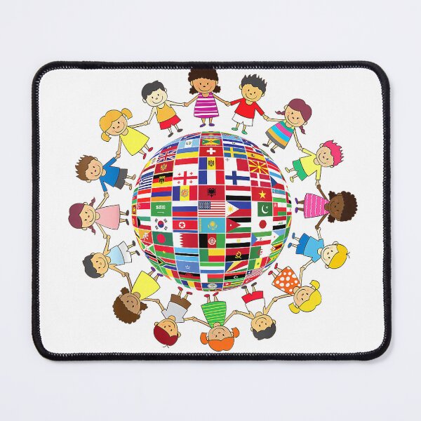 Item preview, Flags of The World Cultural, Diversity Kids Around The Globe T-Shirt Small designed and sold by RoReshop.