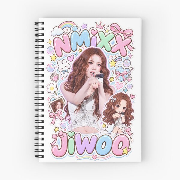 Artikelvorschau, Jiwoo NMIXX Sticker Art – Heavy Serenade Era Fanmade Kpop entworfen und verkauft von Valereekmerch.