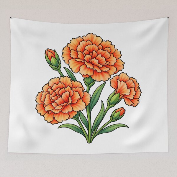 Item preview, Carnations  designed and sold by GraphicsClub.