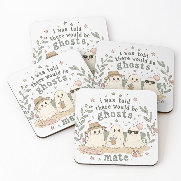 Item preview, I Was Told There Would Be Ghosts Mate Funny Australian Halloween Summer designed and sold by Yellowriversss.