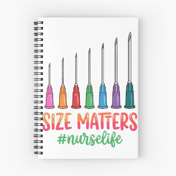 Item preview, Size Matters #Nurselife Funny Nurse Healthcare Medical Humor designed and sold by SofiBlair.