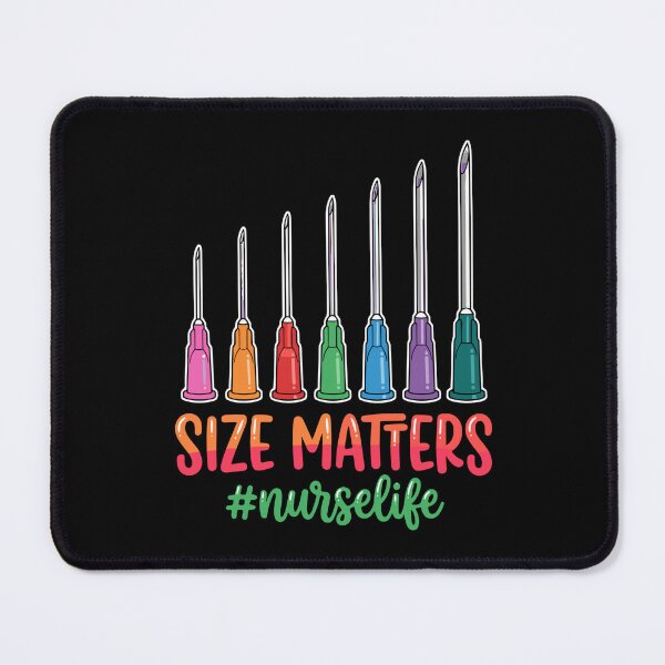 Item preview, Size Matters #Nurselife Funny Nurse Healthcare Medical Humor designed and sold by SofiBlair.