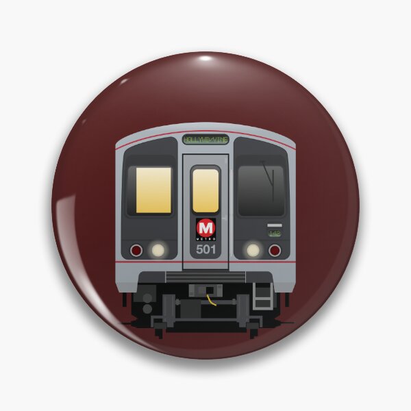 Item preview, Los Angeles Metro Rail Breda A650 Train (Initial Stripes) designed and sold by LeonTransit.