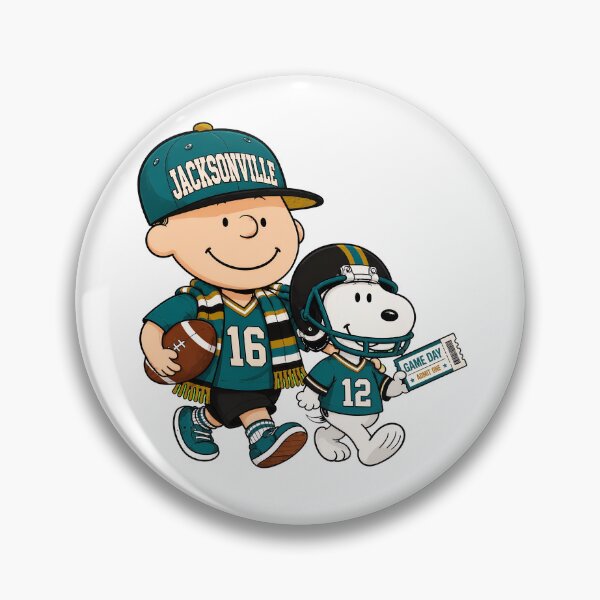 Item preview, Jacksonville Game Day Charlie Brown & Snoopy designed and sold by ChromoFauna.