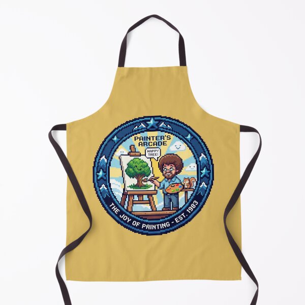 Item preview, Bob Ross Pixel Art designed and sold by Karamram Studio.