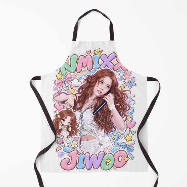 Artikelvorschau, JIWOO NMIXX Heavy Serenade Fanart – Niedliches Pastell-Kpop-Design entworfen und verkauft von Valereekmerch.