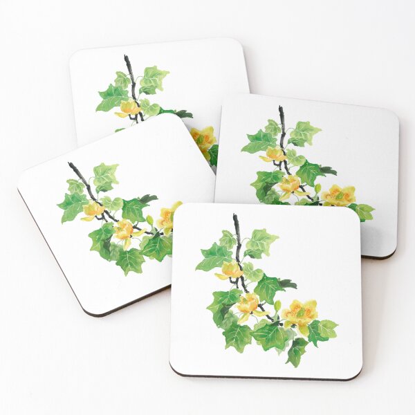Item preview, August 17th birthday flower Tulip Tree designed and sold by 366birthflower.