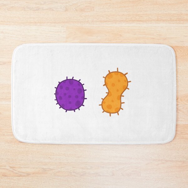 Item preview, Cute Virus and Bacteria Illustration - Hand Drawn Germ Cells Art designed and sold by somimalikkk.