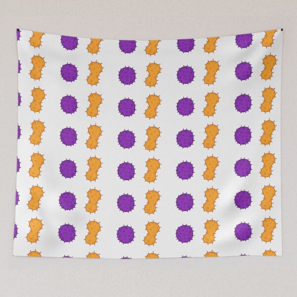 Item preview, Cute Virus and Bacteria Illustration - Hand Drawn Germ Cells Art designed and sold by somimalikkk.
