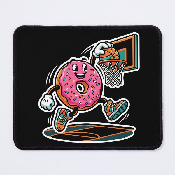 Item preview, Donut Basketball Dunk Hoops Player designed and sold by SofiBlair.