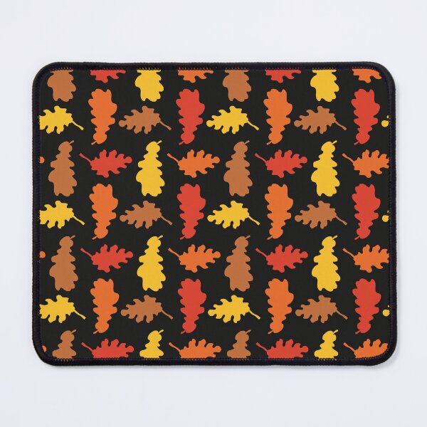 Item preview, Mono Autumnal Leaves - Autumn Blaze designed and sold by Daniel Bevis Design.