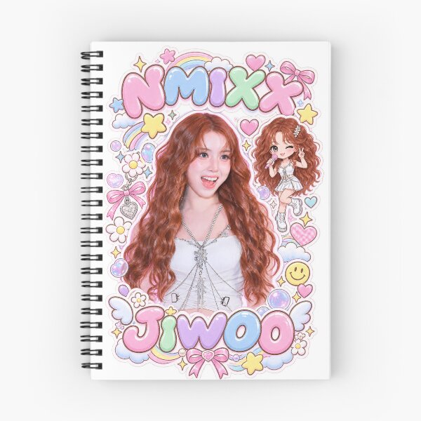 Item preview, Jiwoo NMIXX NSWER Design – Heavy Serenade Pastel Fanart designed and sold by Valereekmerch.