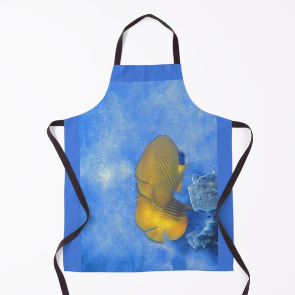 Item preview, The Masked Butterflyfish Blue Theme designed and sold by JonnaHurmerinta.