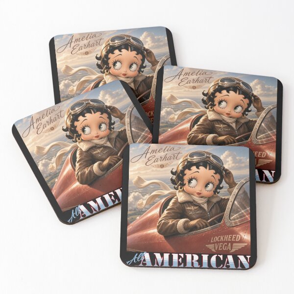 Item preview, AMELIA EARHART - BETTY BOOP designed and sold by BabaSoti.