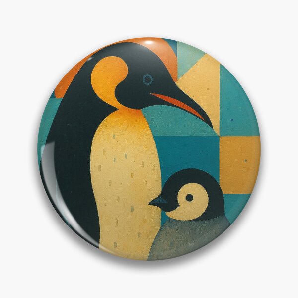 Item preview, Emperor Penguin – A Geometric Illustration designed and sold by GalleryKauffeld.