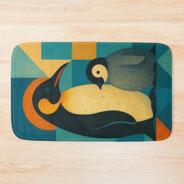 Item preview, Emperor Penguin – A Geometric Illustration designed and sold by GalleryKauffeld.