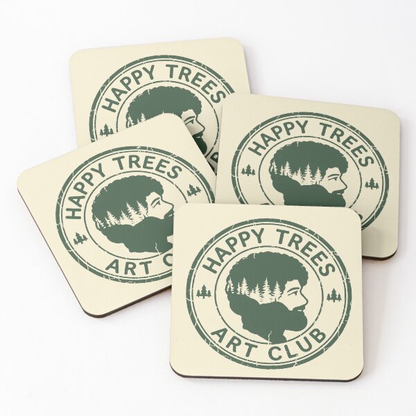 Item preview, Happy Trees Art Club - Vintage Forest designed and sold by Karamram Studio.