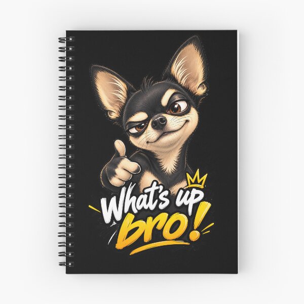 Item preview, Funny Chihuahua What's Up Bro T-Shirt designed and sold by TOLDWAYTSHIRT.