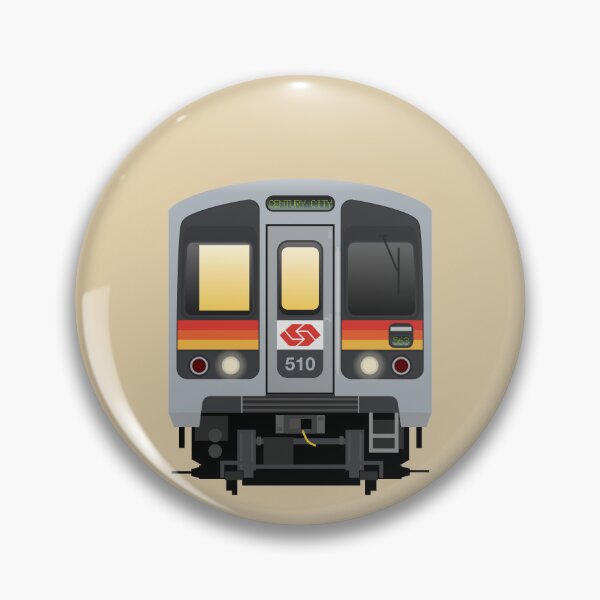 Item preview, Los Angeles Metro Rail Breda A650 Train (Fantasy SCRTD Stripes) designed and sold by LeonTransit.