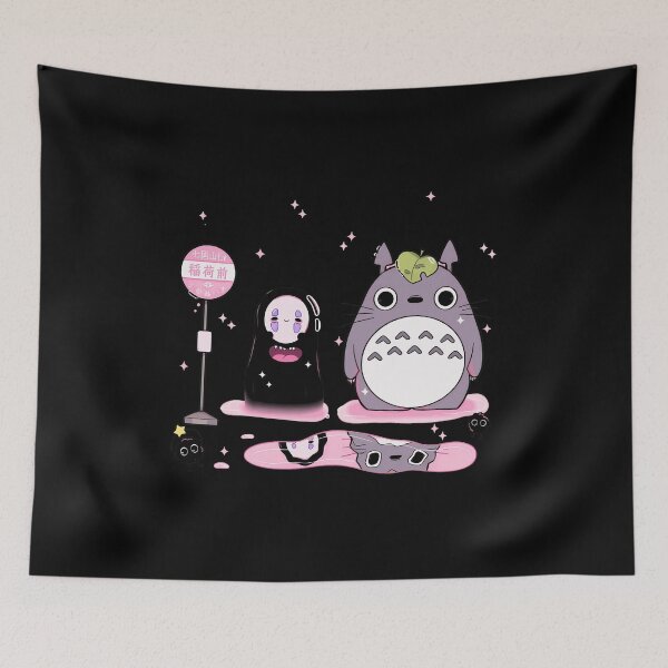 Item preview, Cute Anime Characters Bus Stop  designed and sold by nnKalim36.