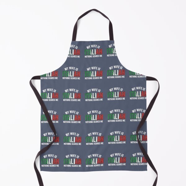 Item preview, My Wife Is Italian Nothing Scares Me Husband Marriage Humor designed and sold by SofiBlair.