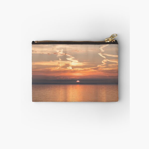 Item preview, Serene Sunset Over Glossy Calm Ocean designed and sold by Georgia Mizuleva.