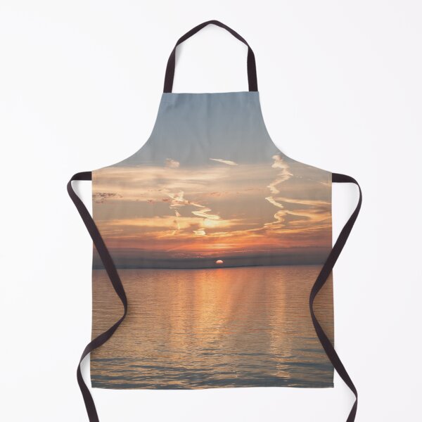 Item preview, Serene Sunset Over Glossy Calm Ocean designed and sold by Georgia Mizuleva.
