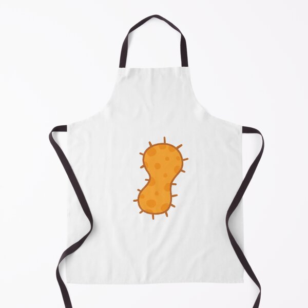 Item preview, Cute Orange Bacteria Cell Illustration - Hand Drawn Germ Art designed and sold by SomiMotion.