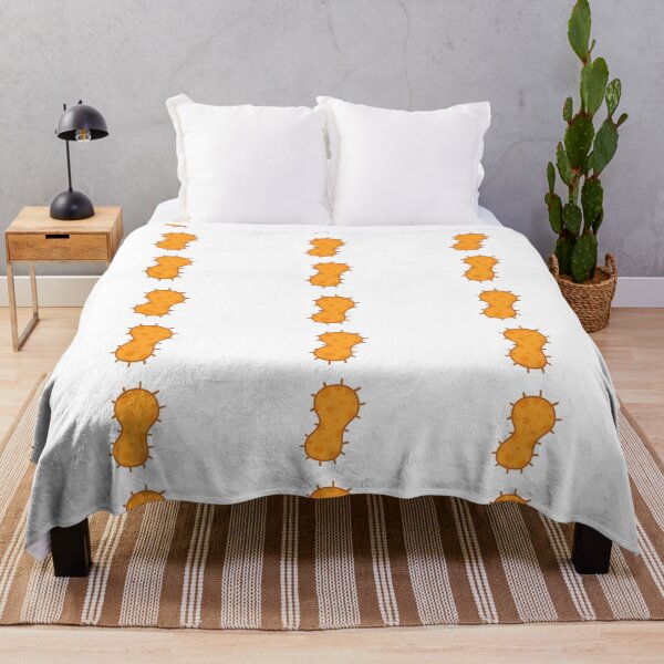 Item preview, Cute Orange Bacteria Cell Illustration - Hand Drawn Germ Art designed and sold by SomiMotion.