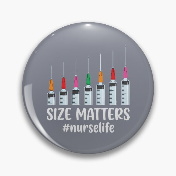 Item preview, Size Matters Nurselife Registered Nurse Medical Professional Healthcare Worker designed and sold by SofiBlair.