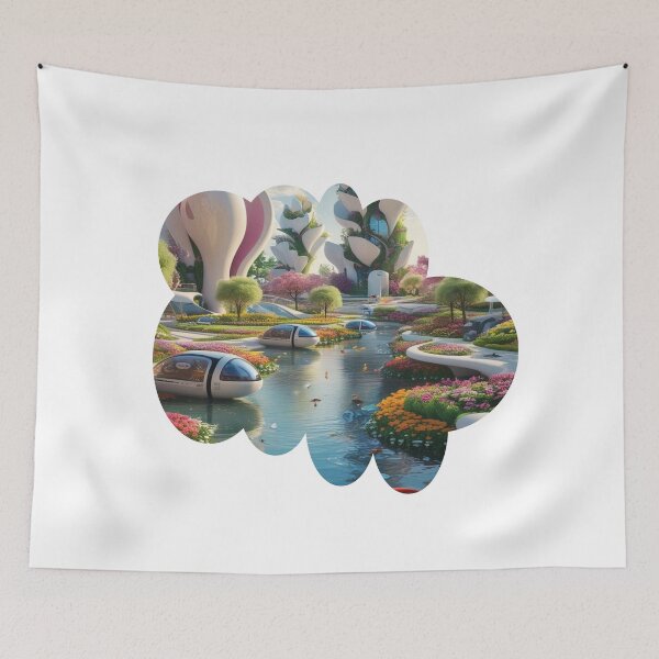 Item preview, Enchanted Crystal Dream City designed and sold by ReginaSeidman.