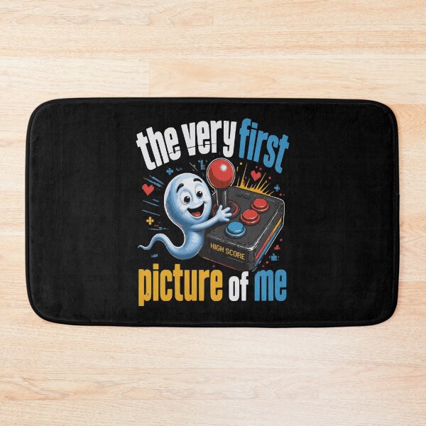 Item preview, The Very First Picture of Me – Funny Arcade Gamer designed and sold by JansenGS.