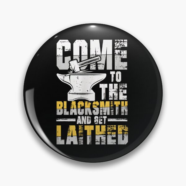 Item preview, Come To The Blacksmith And Get Lathed Anvil Hammer designed and sold by ClayMontgomery.