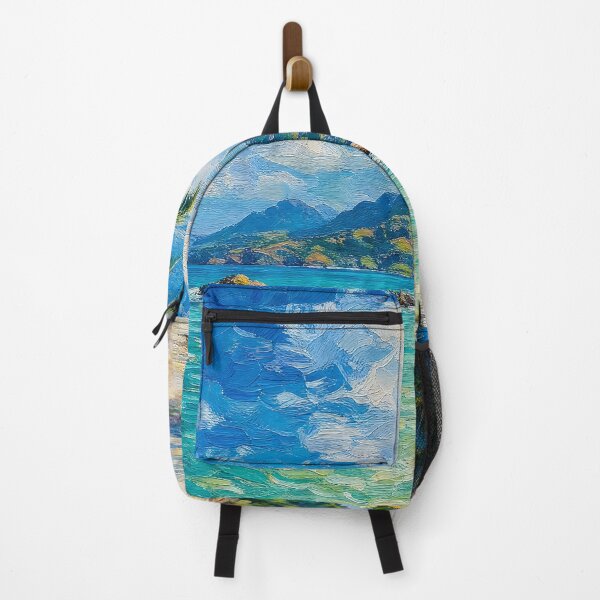 Item preview, Vibrant Tropical Beach Turquoise Water Painting designed and sold by ArtAmbience.