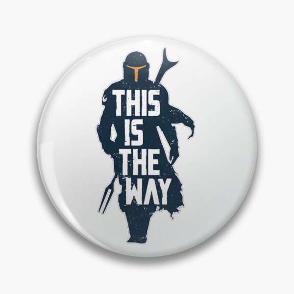 Item preview, The Mandalorian This Is The Way Vintage 4 designed and sold by Mandourmuza.
