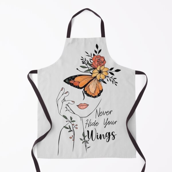 Item preview, Never Hide Your Wings – Butterfly Girl Feminine Empowerment Design designed and sold by RajDeals.