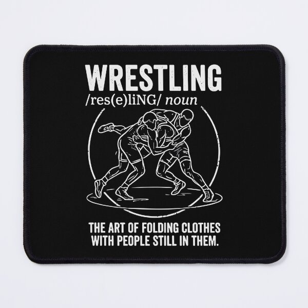 Item preview, Wrestling The Art Of Folding Clothes With People Still In Them Funny Definition Wrestler Combat Sport Athlete Coach designed and sold by SofiBlair.