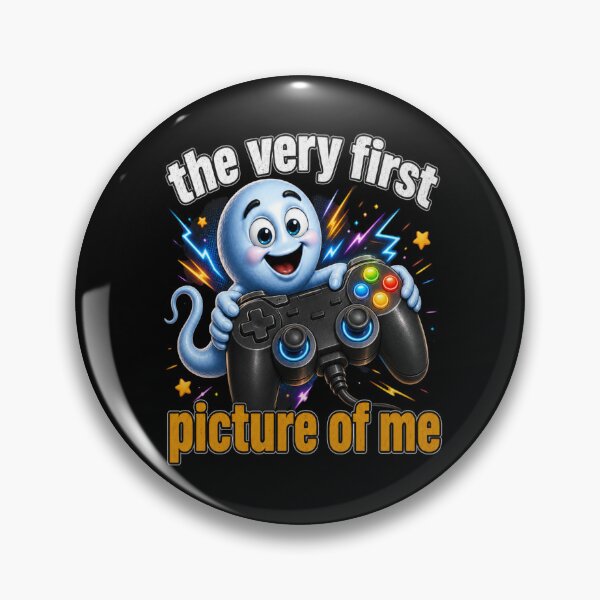 Item preview, The Very First Picture of Me – Funny Video Gamer designed and sold by JansenGS.