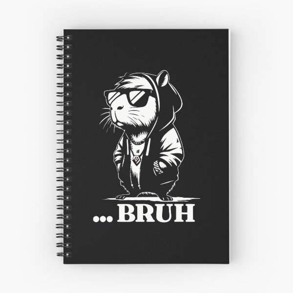 Item preview, Cool Hamster Sunglasses Hoodie Bruh Funny Graphic designed and sold by dargarhhodo.