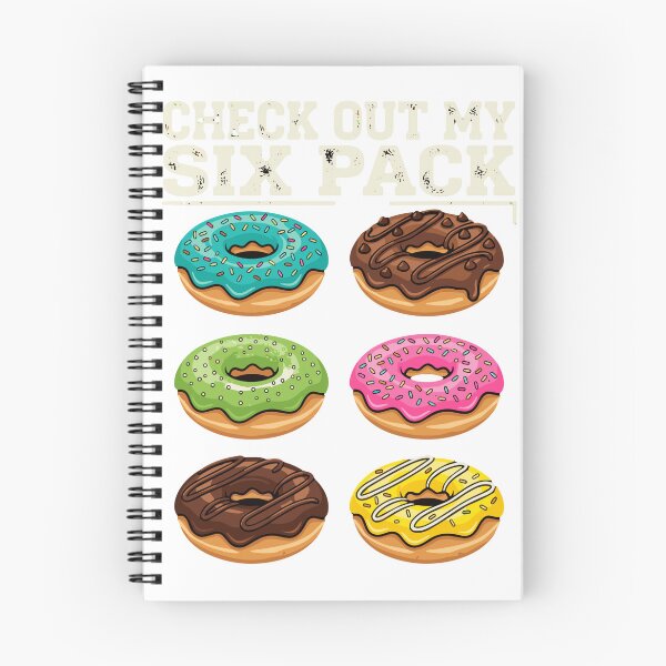 Item preview, Check Out My Six Pack Funny Donut Lover Humor Foodie  designed and sold by SofiBlair.