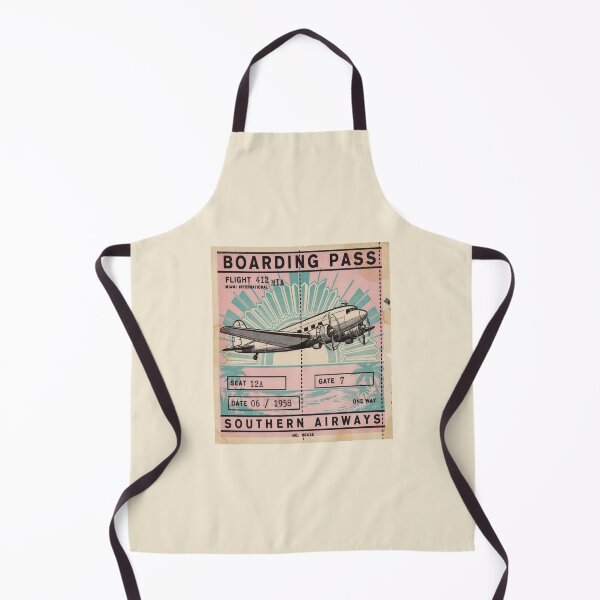 Item preview, Miami Vintage DC‑3 Mid‑Century Travel Stamp designed and sold by stickercuffs.